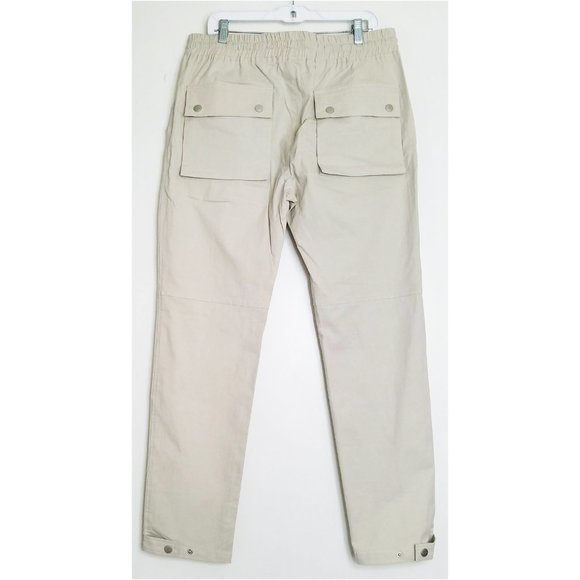 Club Paradise Mens Resort Cargo Pants Light Khaki 2XL - Picture 2 of 9